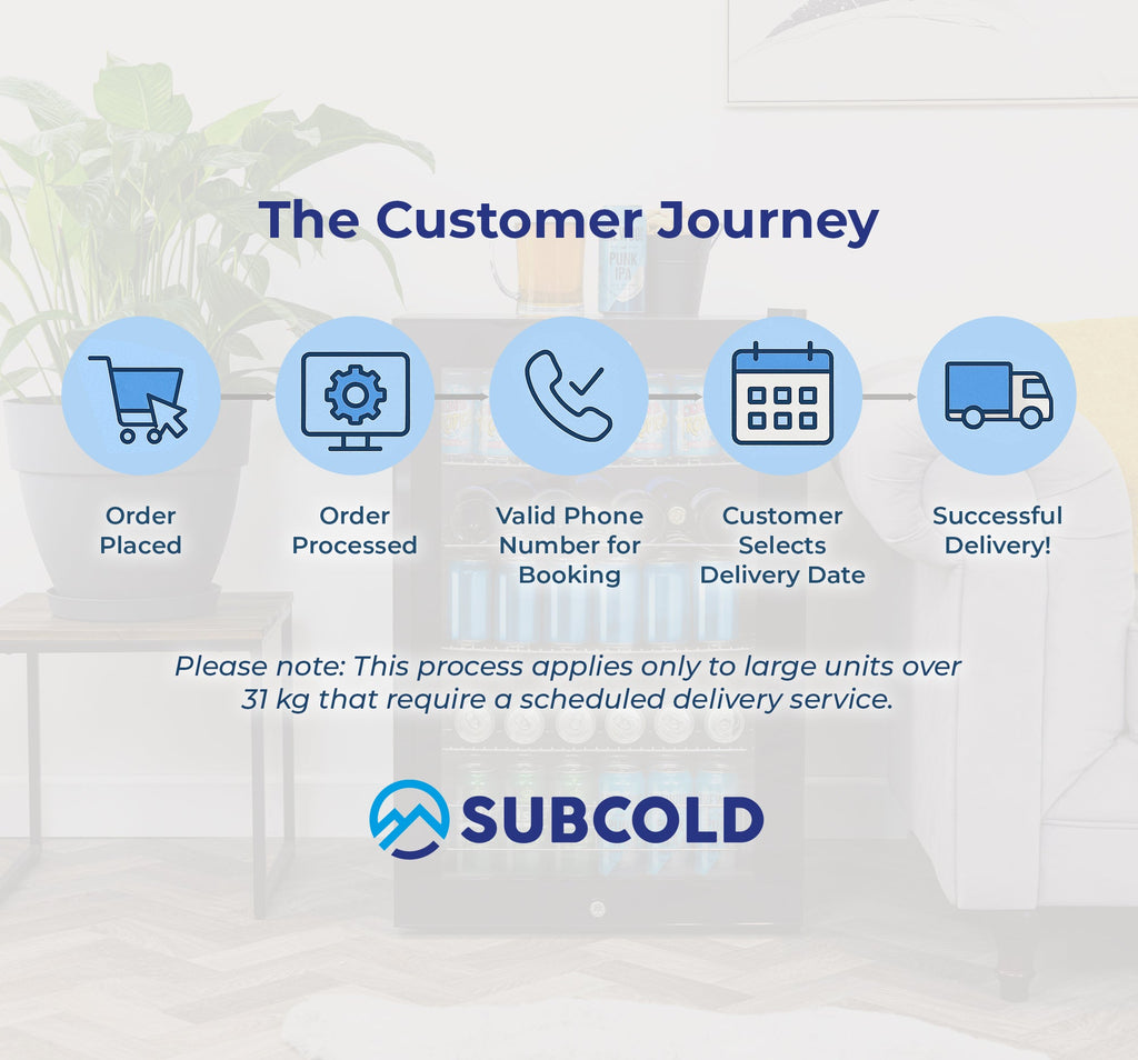 Subcold Ace130 LED Touch Control Beer Fridge