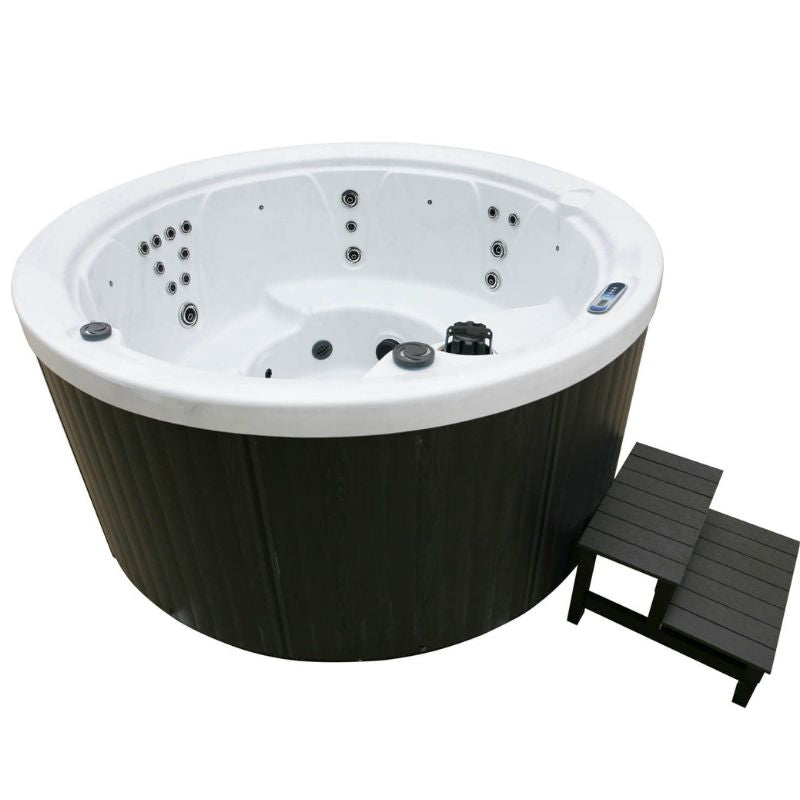 H2O 1000 Series Plug & Play Round Hot Tub – 5 Seater
